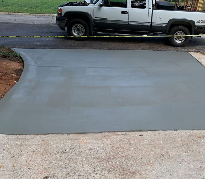 driveway concrete restoration